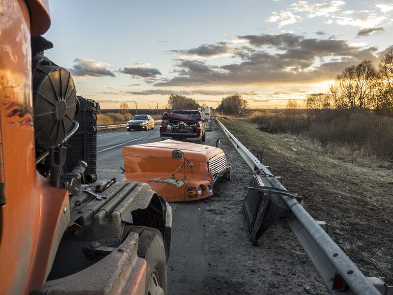 Flatbed Truck Accident