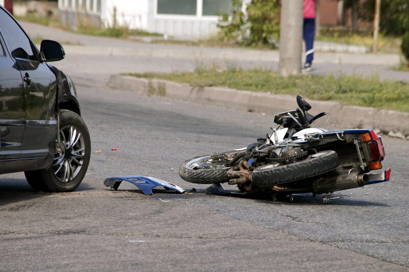 Motorcycle passenger injury