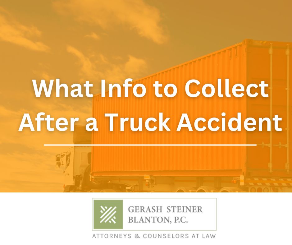 What Info to Collect After a Truck Accident